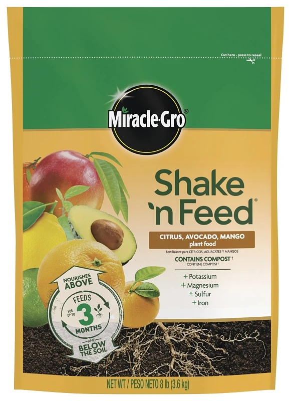 Miracle-gro 3002810 Plant Food, 8 Lb Granular, 8-2-10 N-p-k Ratio For Strong Plants