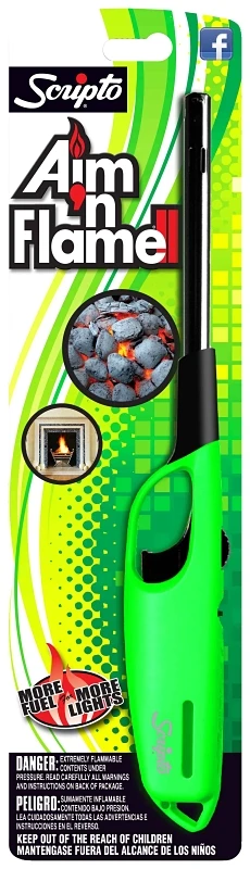 Aim'n Flame Bgm9-1/12org-c Utility Lighter - Versatile And Reliable