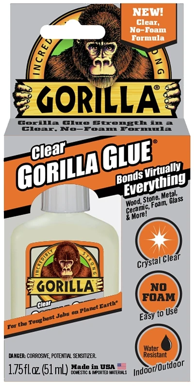 Glue Strong Crystal Clear Adhesive 51 Milliliters Non-foaming Formula
