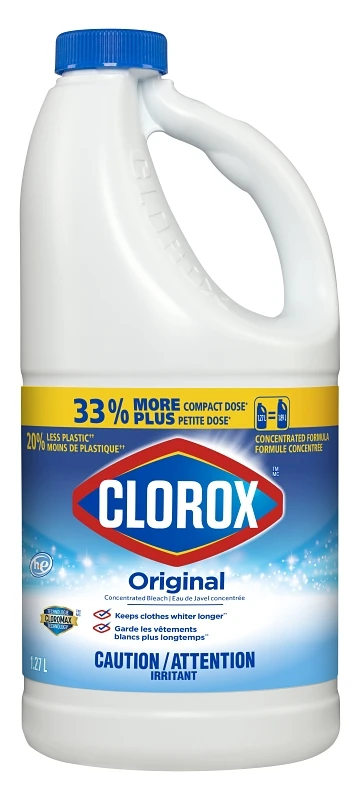 Original Concentrated Bleach 1.27 L Liquid For Cleaning And Stain Removal