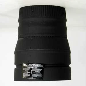Dspr76 7 Inch To 6 Inch Double Wall Stove Pipe Reducer