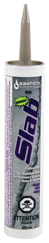 Slab Concrete Sealant 310ml Gray - Permanent Weather-proof Repair