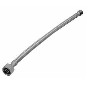 M-line Braided Faucet Connector 3/8 In X 1/2 In X 12 In Stainless Steel