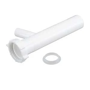 M-line Dishwasher Wye 1-1/2 Inch Branch 8 Inch Length Pvc White