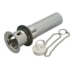 M-line Sink Drain 1-1/4 In Connection Steel Chrome 5 In Height