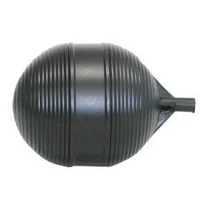 Toilet Tank Float, 4 Inch Diameter, Black Plastic, Model M5569k