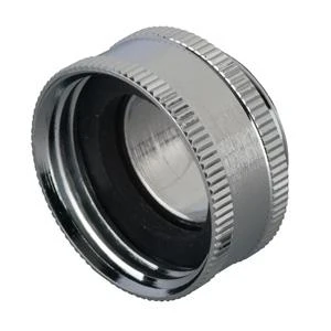 M-line Faucet Adapter, 3/4 In Hose Connection, Chrome Plated