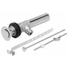 M-line Pop-up Assembly, 1-1/4 Inch Diameter, Steel, Chrome Finish