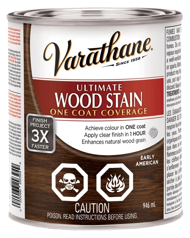Ultimate Wood Stain Early American 946 Milliliters - High-performance Formula