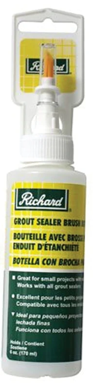 Grout Sealer, 6 Oz Bottle For Tile And Grout Protection