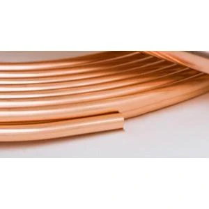 General-purpose Copper Tubing, 3/8 Inch Diameter, 25 Feet Length, Coil Shape