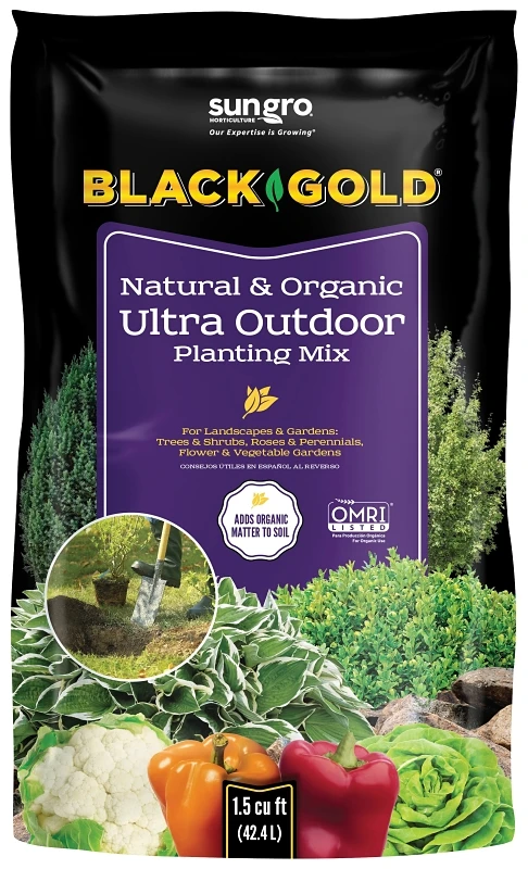 Ultra Outdoor Planting Mix 1.5 Cu-ft Coverage Area Model 1423001.cfl1.5p