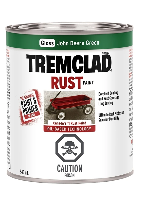 Tremclad Oil-based Rust Inhibiting Paint 946 Milliliters For Interior And Exterior Use