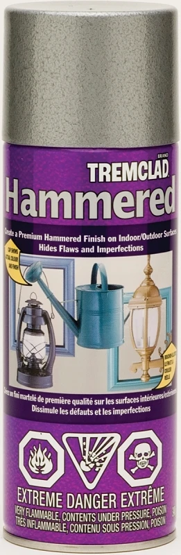 Hammered Silver Spray Paint 340g For Flawless Metal Finishes
