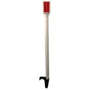 Solar-powered Driveway Marker, Red, 36 Inches Long, Model 91836