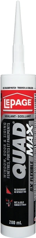 Quad Max Sealant 280ml - Taupe Color For Windows And Siding