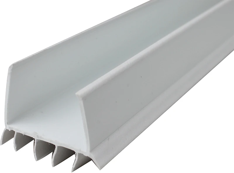 Vinyl Seal Door Under, White, 36 Inches Long For Enhanced Insulation
