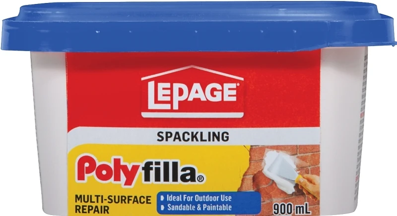 Polyfilla Multi-surface Repair Compound 900 Milliliters - Water-resistant Patching Solution