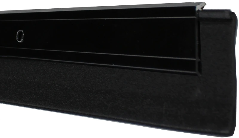 36 Inch Aluminum And Vinyl Black Door Sweep - Model Cf11545