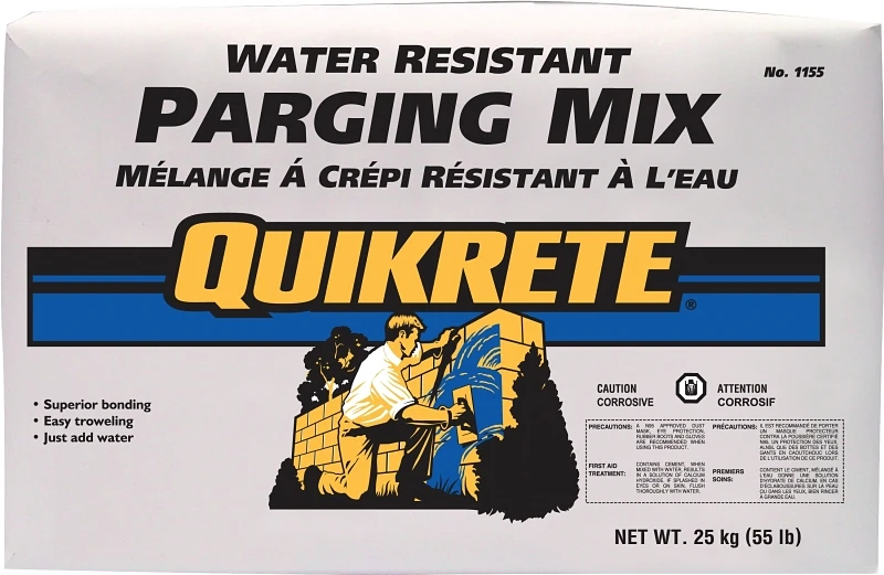 Parge Mix Water Resistant 25 Kilogram Masonry Coating And Patching Compound