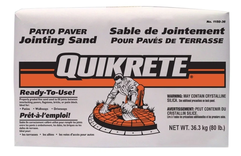36 Kilogram Sand For Patio Paver Installation And Jointing