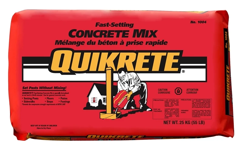 Fast Setting Concrete Mix 25 Kilograms For Quick Repairs And Installations