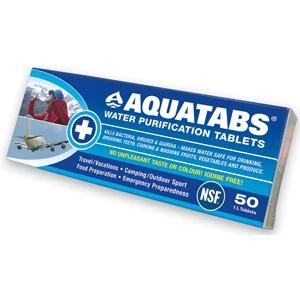 Water Purification Tablet, 1 Liter - Model 1368