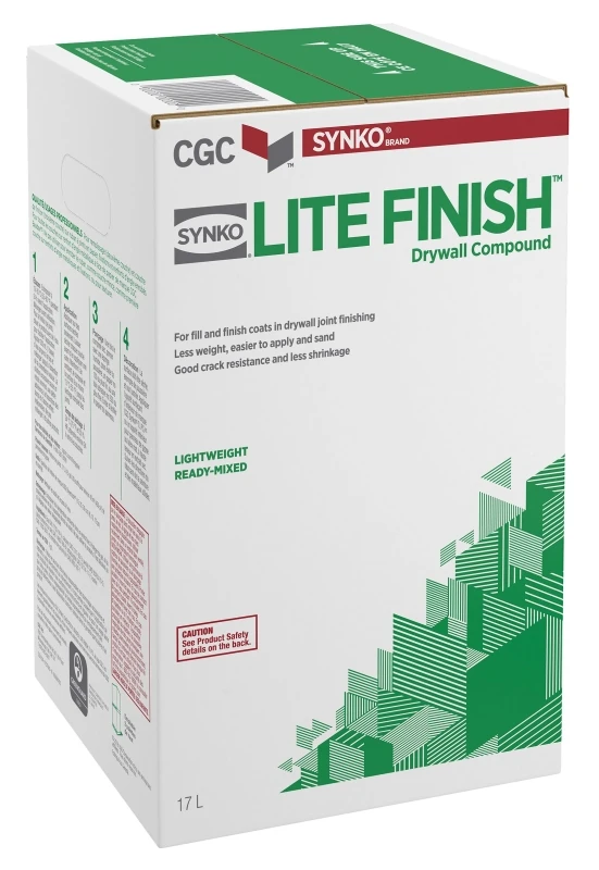 Lite Finish Drywall Filling And Topping Compound 17 Liters For Smooth Finishing