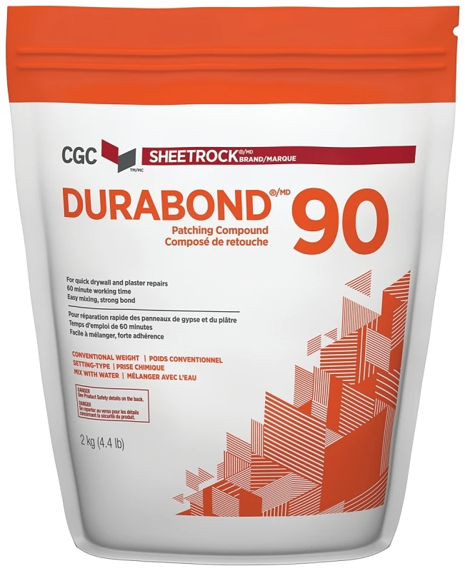 2 Kg Durabond 90 Setting-type Joint Compound For Drywall Interiors And Exteriors