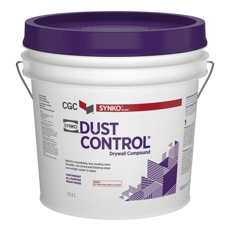 Dust Control Drywall Compound 13.5 Liters - All Purpose For Easy Application