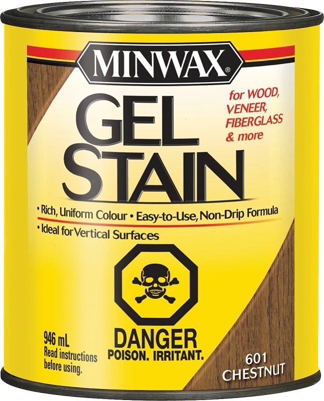Gel Stain 946 Milliliters Interior/exterior Chestnut Finish