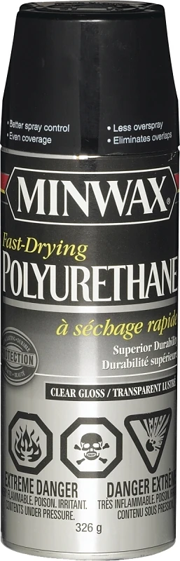Fast-drying Polyurethane Varnish 326 Grams Clear Oil-based Finish