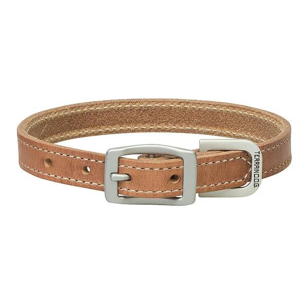 D.o.g. 3/4" X 13" Leather Dog Collar - Weather-resistant & Durable