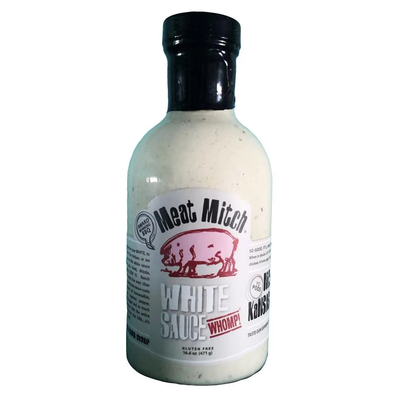White Sauce Whomp Bbq Sauce 16.6 Ounce Bottle