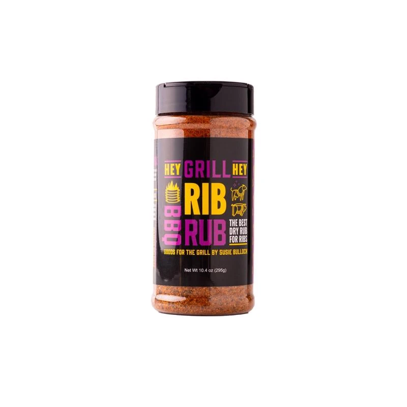 Rib Bbq Rub 10.4 Ounce Bottle - Perfect For Grilling And Smoking