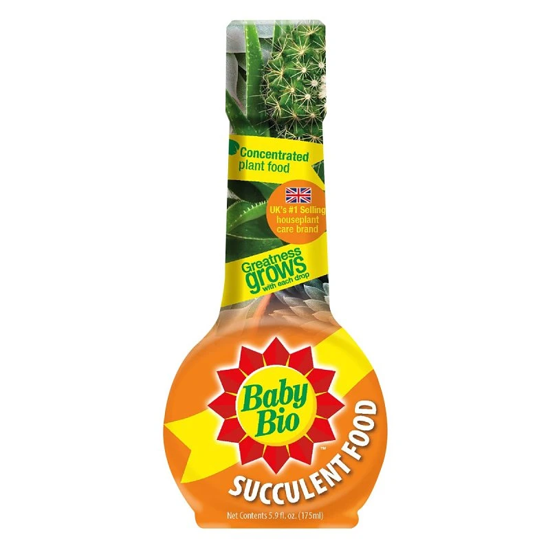 Baby Bio Concentrate Houseplant Succulent Food, 5.9 Fl Oz