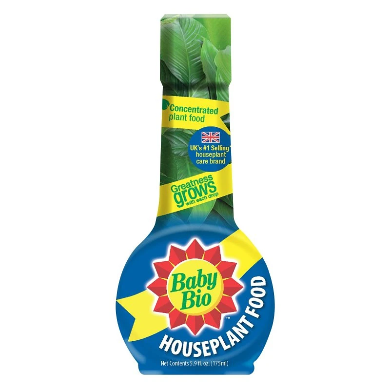 Baby Bio Concentrate Houseplant Food, 5.9 Fl Oz, Model 800500a