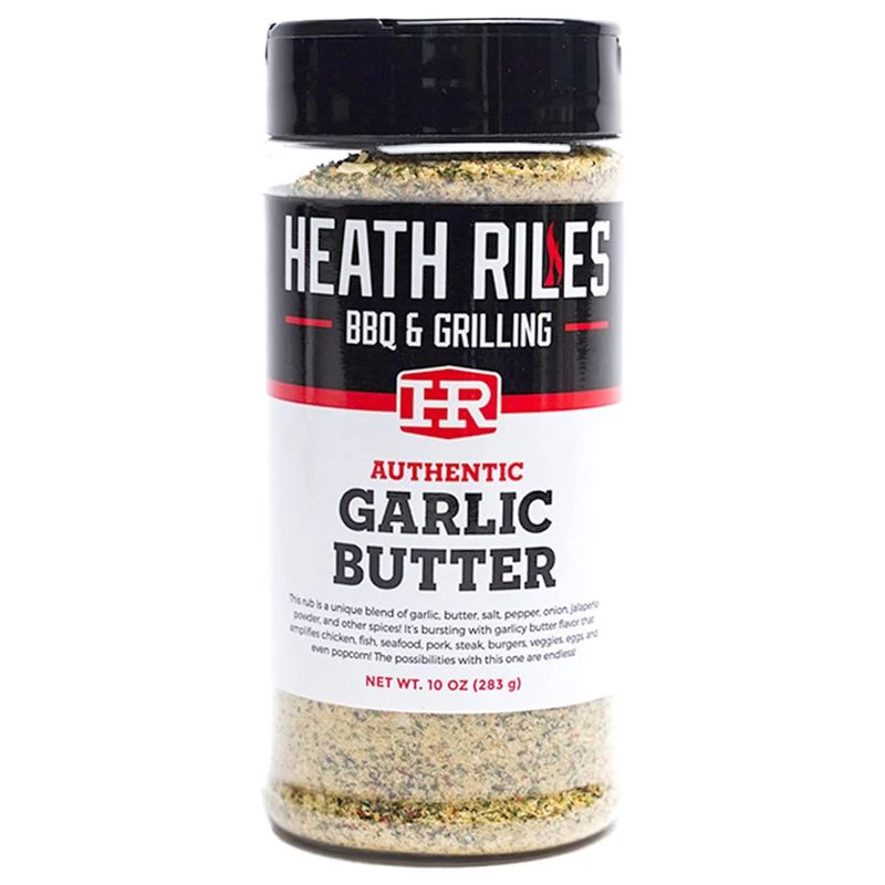 Garlic Butter Bbq Rub 10 Ounce Bottle - Flavorful Seasoning