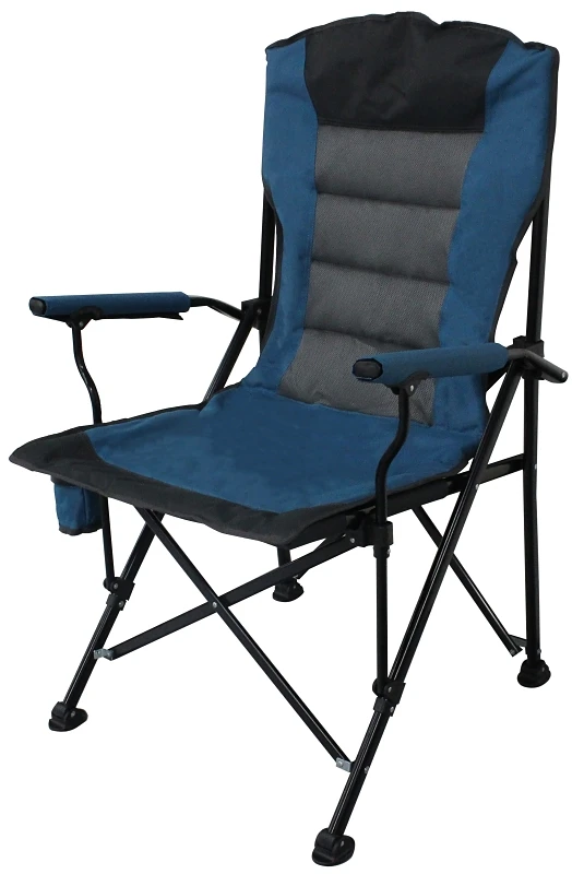 Dpf01021-or Deluxe Folding Camping Chair, 70 Cm W, 68 Cm D, 113.5 Cm H, 300 Lb Capacity