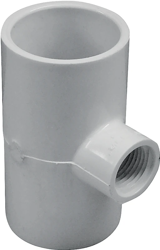 Pvc Tee Fitting 1-1/4" X 1-1/4" X 1/2" Fip