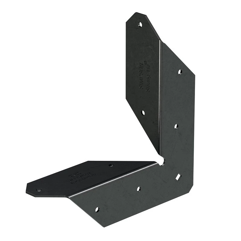 Rigid Tie Angle 90 Degree 16 Gauge Black Aprta2