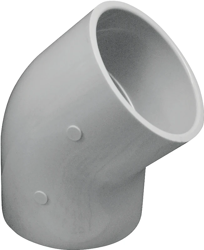 3 Inch 45 Degree Pvc Slip Elbow Fitting For Plumbing