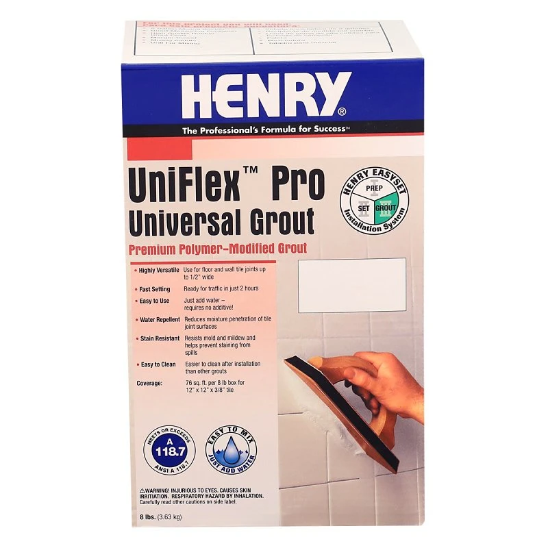 Grout Universal Stormy Mist 8 Pound Bag For All Tile Applications