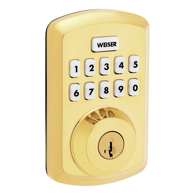 Powerbolt 3 Electronic Keyed Deadbolt Lock With 25 User Codes