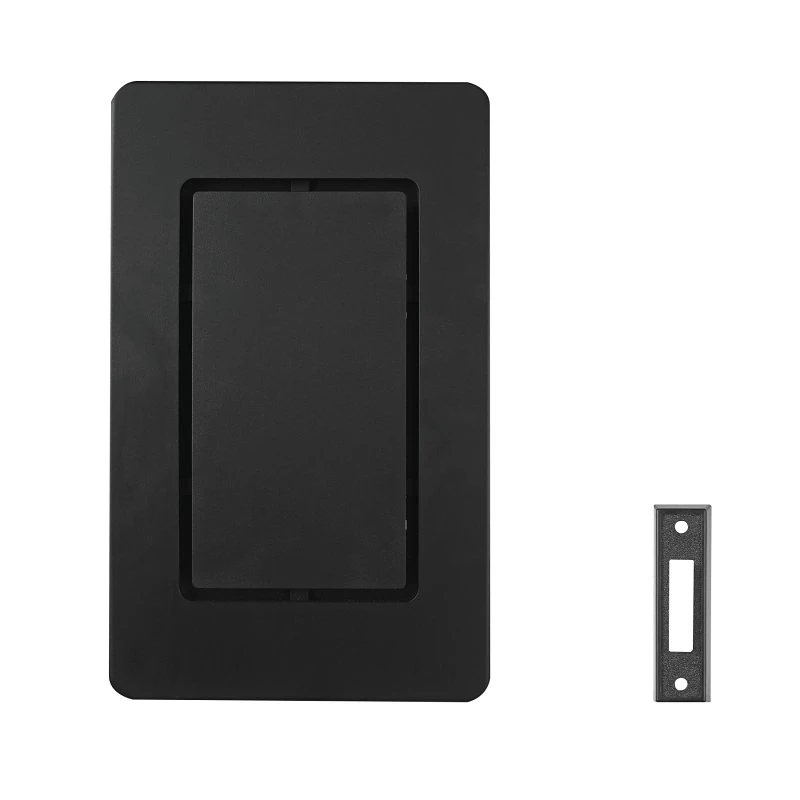 Wired Door Chime Kit With Black Plastic Finish - Model 18000204