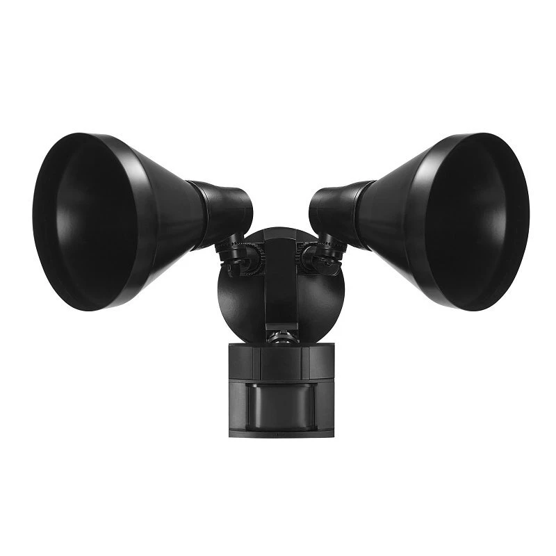 180 Degree Dualbrite Black Motion Sensor Light
