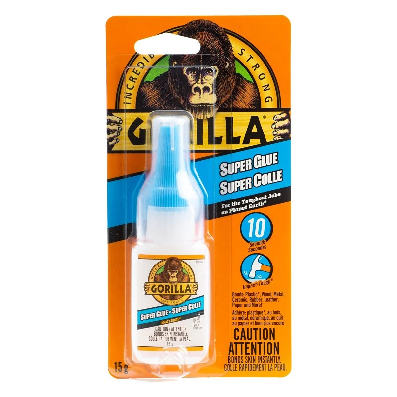 Super Gorilla Glue 15 Gram - Strong Adhesive For All Surfaces