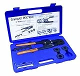 Pex Wpcatk-1 Crimp-all Crimping Tool Kit With 3/8-inch To 3/4-inch Jaw Sets
