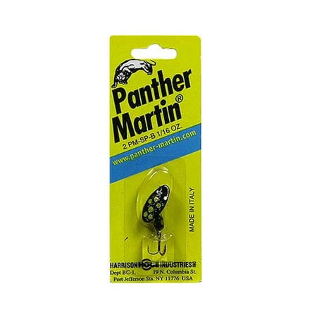 Panther Martin Classic Patterns In-Line Spinner Spotted black