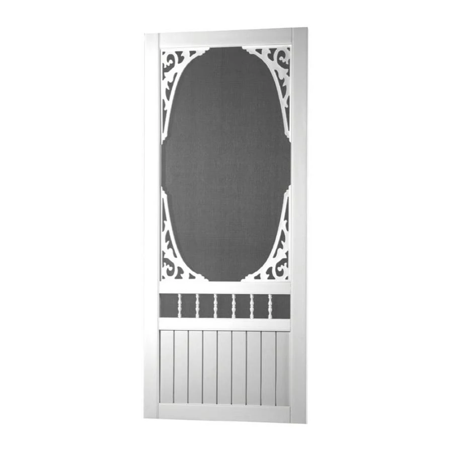 Springview Vinyl White Screen Door 36-in X 80-in